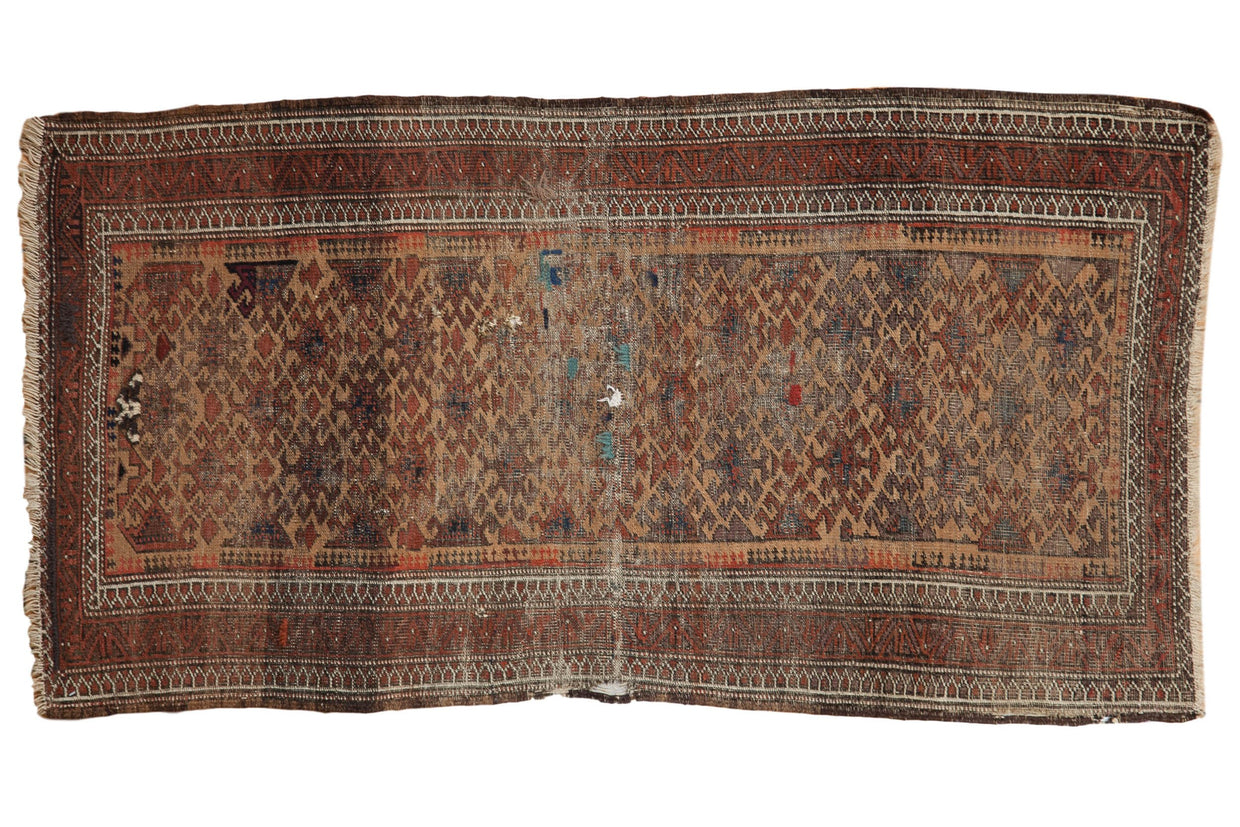 3x5 Antique Belouch Rug // ONH Item 8079