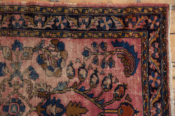 3.5x4.5 Vintage Lilihan Square Rug // ONH Item 8083 Image 2