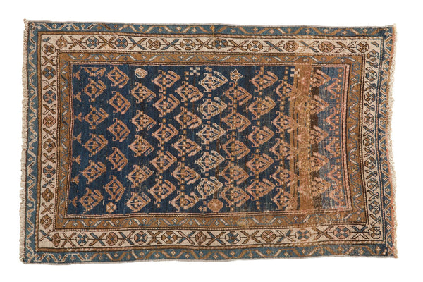 3x5 Antique Kurdish Rug // ONH Item 8092