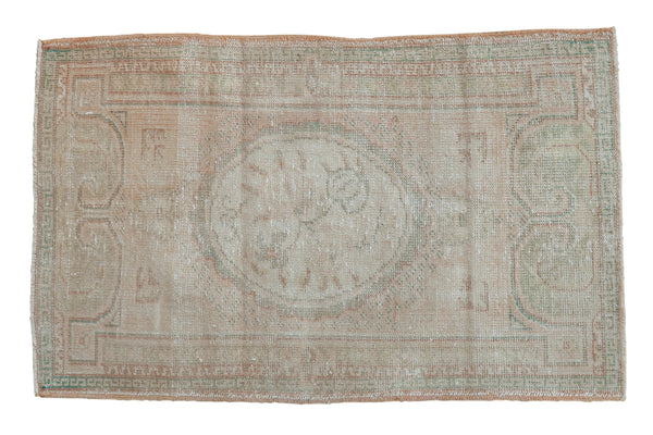 2.5x4 Vintage Distressed Oushak Rug // ONH Item 8099