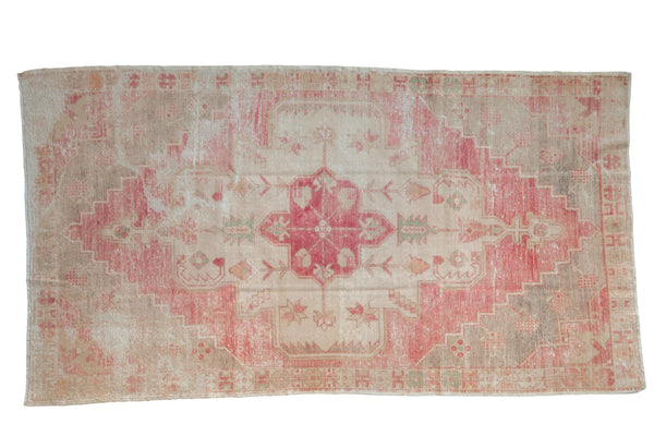 4.5x8 Vintage Distressed Oushak Rug // ONH Item 8100