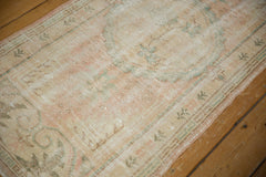 2.5x5.5 Vintage Distressed Oushak Rug Runner // ONH Item 8106 Image 4