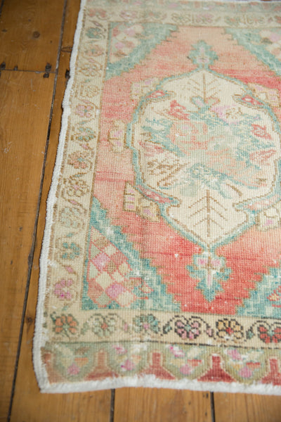 2x3 Vintage Distressed Oushak Rug Mat // ONH Item 8108 Image 2