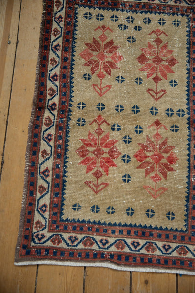 2x3 Vintage Distressed Oushak Rug Mat // ONH Item 8112 Image 2
