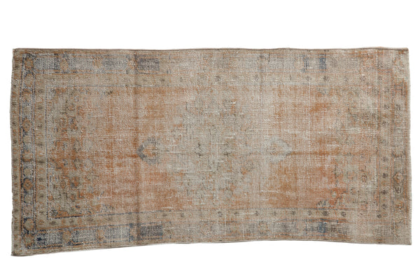 2.5x5.5 Vintage Distressed Oushak Rug Runner // ONH Item 8113