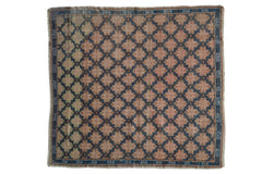 3x3.5 Vintage Distressed Oushak Square Rug // ONH Item 8114