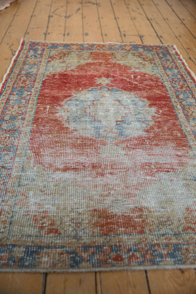 3.5x5.5 Vintage Distressed Oushak Rug // ONH Item 8118 Image 2