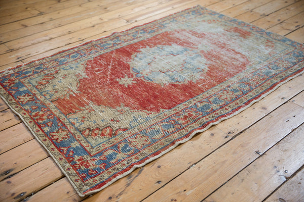 3.5x5.5 Vintage Distressed Oushak Rug // ONH Item 8118 Image 6