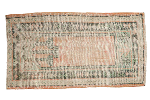 2x4 Vintage Distressed Oushak Rug Runner // ONH Item 8124