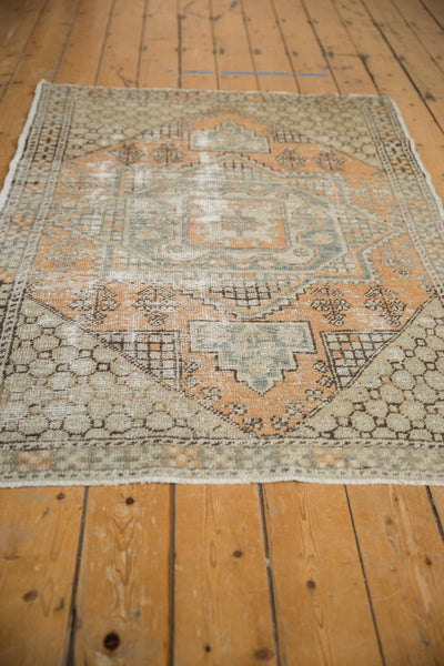 4x5.5 Vintage Distressed Oushak Rug // ONH Item 8125 Image 4