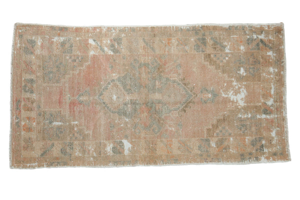 3x5.5 Vintage Distressed Oushak Rug // ONH Item 8129