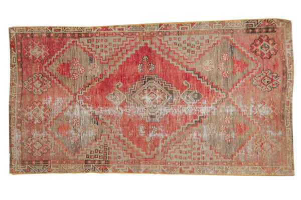 3x5 Vintage Distressed Fragment Oushak Rug // ONH Item 8130