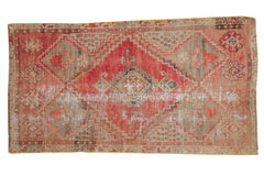 3x5 Vintage Distressed Fragment Oushak Rug // ONH Item 8130