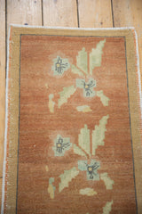 1.5x3.5 Vintage Distressed Oushak Rug Mat Runner // ONH Item 8153 Image 4