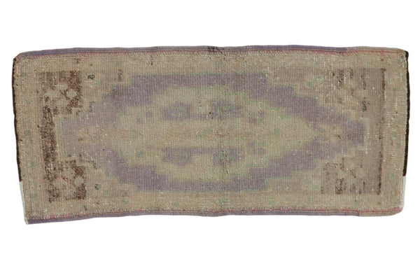 1.5x3 Vintage Distressed Oushak Rug Mat // ONH Item 8165