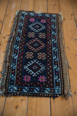 1.5x3 Vintage Mafrash Anatolian Rug Mat // ONH Item 8180 Image 2