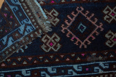 1.5x3 Vintage Mafrash Anatolian Rug Mat // ONH Item 8180 Image 4