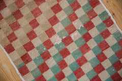 1.5x2.5 Vintage Distressed Oushak Rug Mat // ONH Item 8181 Image 2