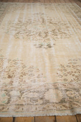 6.5x10.5 Vintage Distressed Oushak Carpet // ONH Item 8209 Image 6