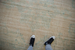 6.5x10 Vintage Distressed Oushak Carpet // ONH Item 8212 Image 1