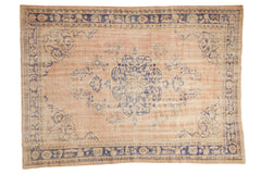6x8.5 Vintage Distressed Oushak Carpet // ONH Item 8214