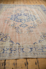 6x8.5 Vintage Distressed Oushak Carpet // ONH Item 8214 Image 7