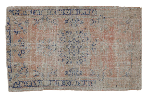 2.5x4.5 Vintage Distressed Oushak Rug // ONH Item 8216