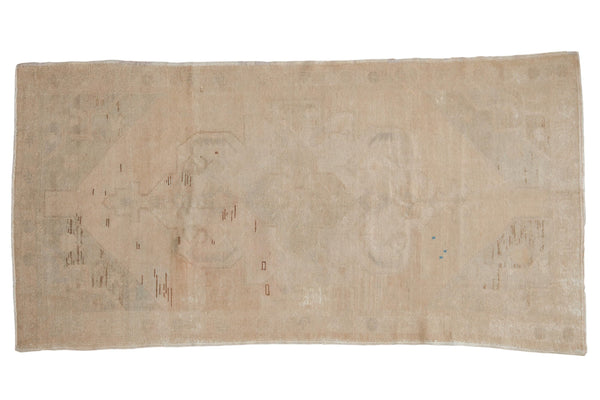 RESERVED 4x8 Vintage Distressed Oushak Rug Runner // ONH Item 8217