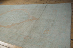 5x9.5 Vintage Distressed Oushak Carpet // ONH Item 8221 Image 2
