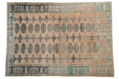 7x10 Vintage Distressed Oushak Carpet // ONH Item 8222