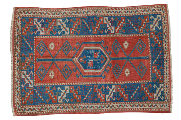 2.5x4 Vintage Distressed Melas Rug // ONH Item 8233