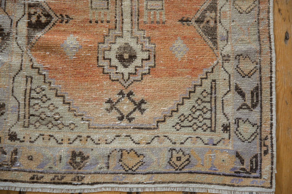 2.5x9.5 Vintage Distressed Oushak Rug Runner // ONH Item 8234 Image 4