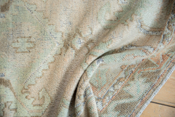 2.5x5.5 Vintage Distressed Oushak Rug Runner // ONH Item 8243 Image 8