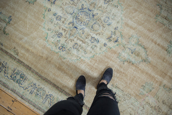 7x10 Vintage Distressed Oushak Carpet // ONH Item 8245 Image 1