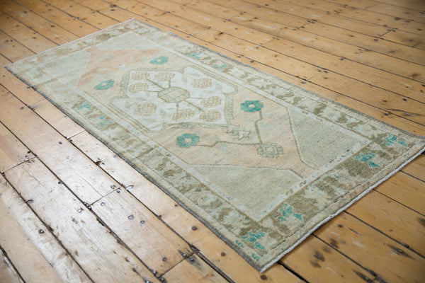 2.5x6.5 Vintage Distressed Oushak Rug Runner // ONH Item 8246 Image 2