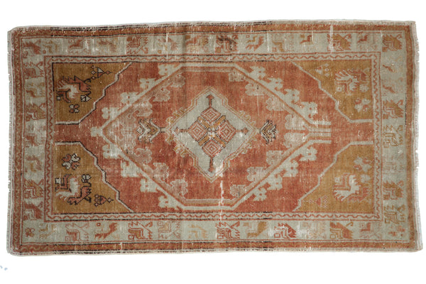 3x5 Vintage Distressed Oushak Rug // ONH Item 8248