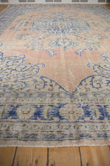 7.5x10.5 Vintage Distressed Oushak Carpet // ONH Item 8249 Image 3