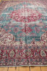 7.5x10.5 Vintage Distressed Sivas Carpet // ONH Item 8252 Image 3