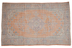 6x10 Vintage Distressed Oushak Carpet // ONH Item 8258