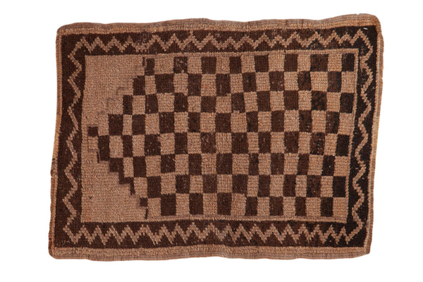 2x3 Vintage Distressed Oushak Rug Mat // ONH Item 8265