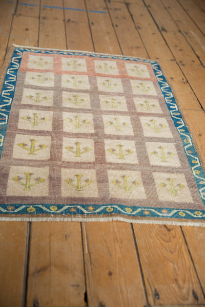 2.5x3.5 Vintage Distressed Oushak Rug // ONH Item 8284 Image 2