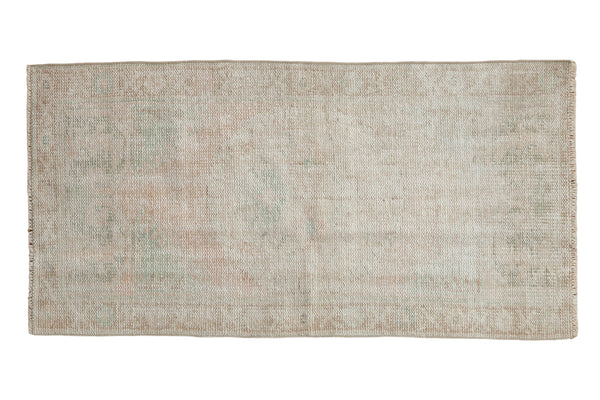 2.5x4.5 Vintage Distressed Oushak Rug // ONH Item 8286