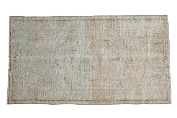 2.5x4.5 Vintage Distressed Oushak Rug // ONH Item 8290