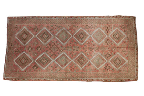 5.5x11 Vintage Distressed Oushak Rug Runner // ONH Item 8294