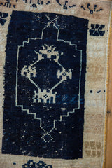 1.5x2.5 Vintage Distressed Oushak Rug Mat // ONH Item 8295 Image 4