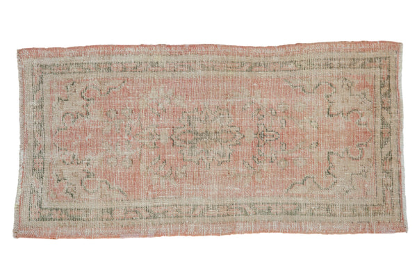2.5x4.5 Vintage Distressed Oushak Rug // ONH Item 8296
