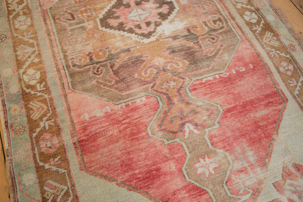 4.5x10 Vintage Distressed Oushak Rug Runner // ONH Item 8309 Image 5