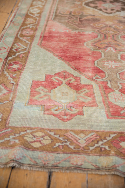 4.5x10 Vintage Distressed Oushak Rug Runner // ONH Item 8309 Image 7