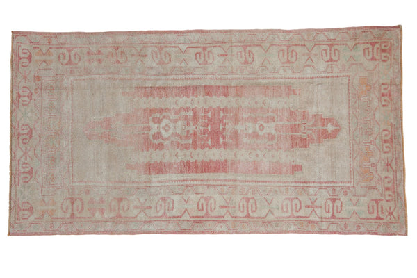 3x6 Vintage Distressed Oushak Rug Runner // ONH Item 8313