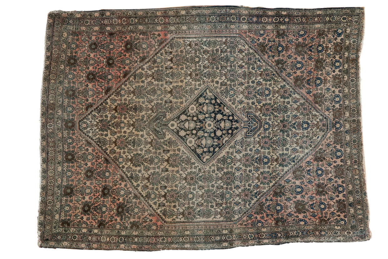 3.5x5 Antique Farahan Sarouk Rug // ONH Item 8317